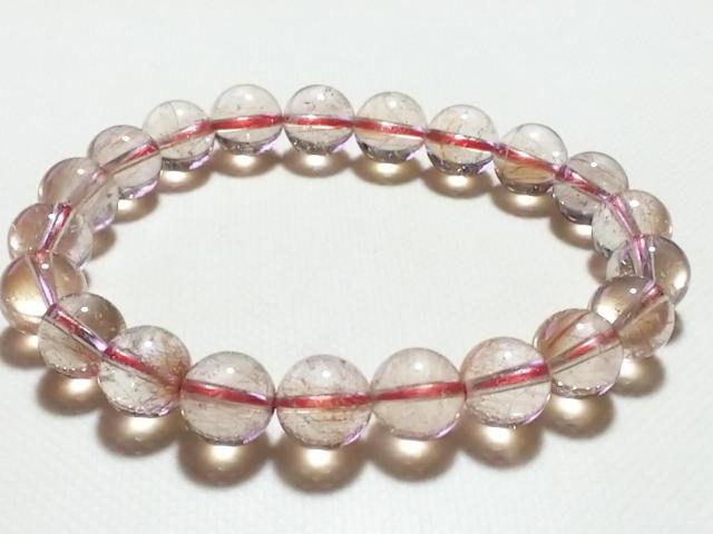 天然石★レッドルチル 8mm ブレス < 女性アクセサリー/時計 天然石★レッドルチル 8mm ブレス < 女性アクセサリー/時計の