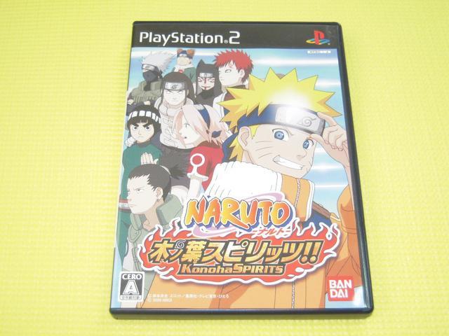 PS2★即決★ナルト 木ノ葉スピリッツ★箱説付★アクション < ゲーム本体/ソフト  PS2★即決★ナルト 木ノ葉スピリッツ★箱説付★アクション  < ゲーム本体/ソフトの