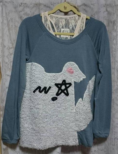 ScoLar/スカラー/フワフワ 犬?/グレー×ホワイト/Mサイズ/新品タグ付き < ブランド  ScoLar/スカラー/フワフワ 犬?/グレー×ホワイト/Mサイズ/新品タグ付き  < ブランドの