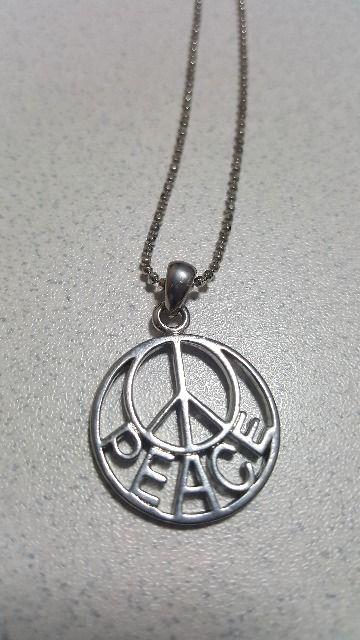 PEACE ★シルバーのネックレス < 女性アクセサリー/時計  PEACE ★シルバーのネックレス < 女性アクセサリー/時計の