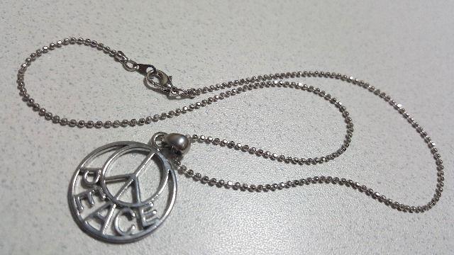 PEACE ★シルバーのネックレス < 女性アクセサリー/時計  PEACE ★シルバーのネックレス < 女性アクセサリー/時計の