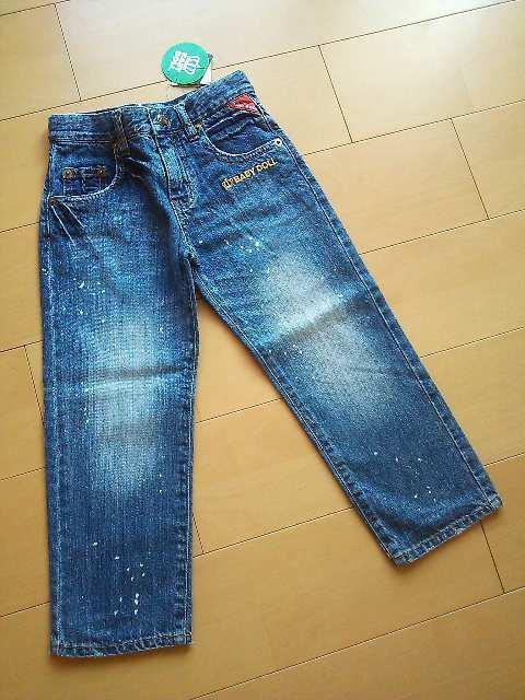 新品デニムロングパンツ100ベビードールBABYDOLLベビド < ブランド  新品デニムロングパンツ100ベビードールBABYDOLLベビド < ブランドの