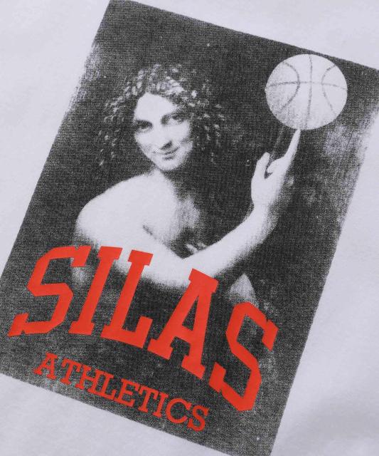 �V�i SILAS �T�C���X T�V���c M �� ATHLETIC PRINT S/S TEE �t�H�g �v�����g �� �u�����h�� 