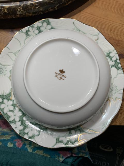 ナルミ Narumi  花柄 大皿+碗2点セット 送料無料 < インテリア/ライフ  ナルミ Narumi  花柄 大皿+碗2点セット 送料無料 < インテリア/ライフの