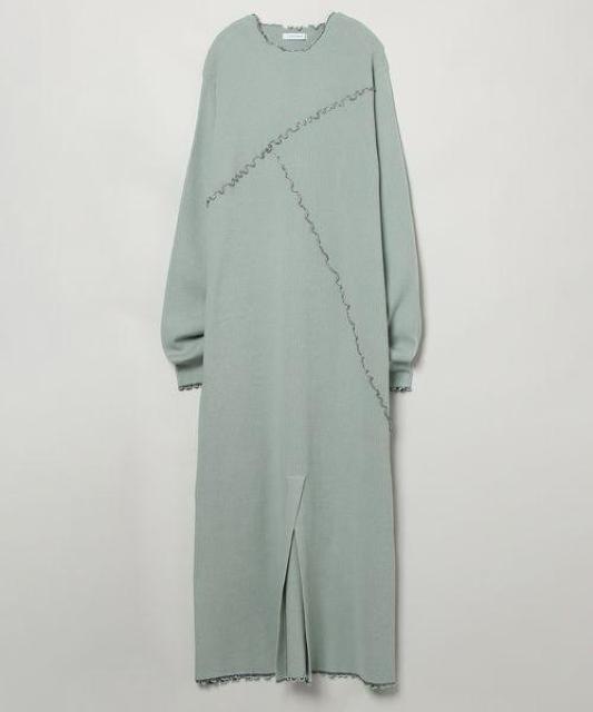 JEANASIS 12Gシャイニーメローリブワンピース < ブランド  JEANASIS 12Gシャイニーメローリブワンピース < ブランドの