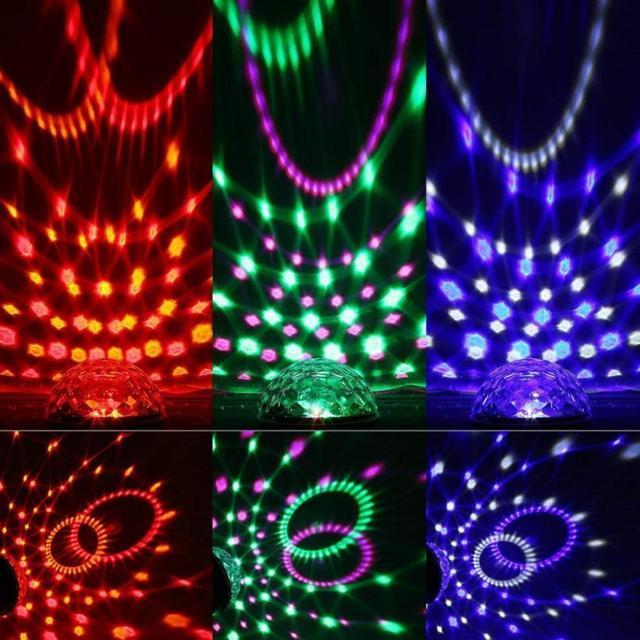 ミラーボール LED リモコン付き ディスコ カラオケ ライト  パーティー ステージ 自走 舞台照明 音声起動 音楽連動 < 家電/AV  ミラーボール LED リモコン付き ディスコ カラオケ ライト  パーティー ステージ 自走 舞台照明 音声起動 音楽連動 < 家電/AVの