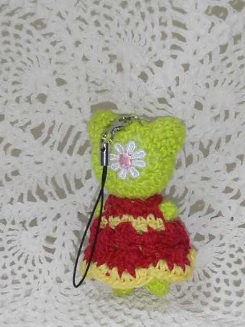 かえるちゃん編みぐるみストラップ < ペット/手芸/園芸  かえるちゃん編みぐるみストラップ < ペット/手芸/園芸の