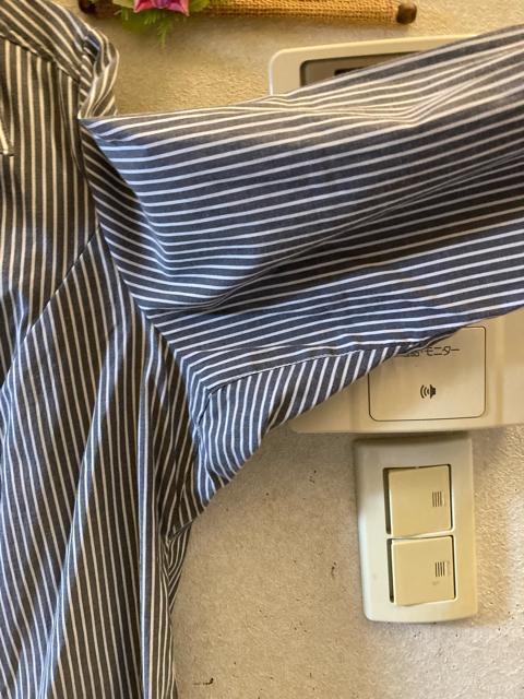 3L未使用黒白ストライプ細見えチュニックシャツ < 女性ファッション 3L未使用黒白ストライプ細見えチュニックシャツ < 女性ファッションの