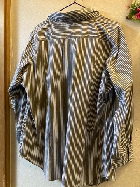 3L未使用黒白ストライプ細見えチュニックシャツ < 女性ファッション 3L未使用黒白ストライプ細見えチュニックシャツ < 女性ファッションの