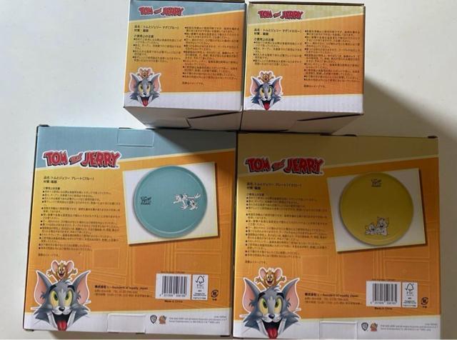 匿名配送 食器 トムアンドジェリー 4個セット < インテリア/ライフ  匿名配送 食器 トムアンドジェリー 4個セット < インテリア/ライフの