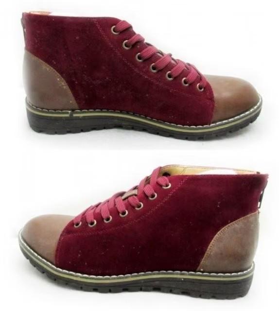 1円~C883新品Dedes編上げ/ジップアップブーツ25aRED♂ < 男性ファッション 1円~C883新品Dedes編上げ/ジップアップブーツ25aRED♂ < 男性ファッションの