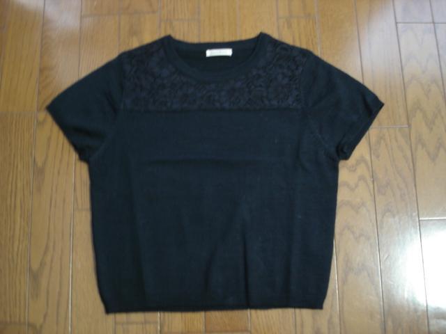 ★レストローズ 胸元レースデザインウールニット★着用2・3度!クローゼット整理価格! < ブランド ★レストローズ 胸元レースデザインウールニット★着用2・3度!クローゼット整理価格! < ブランドの