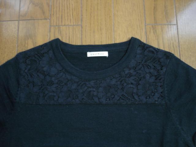 ★レストローズ 胸元レースデザインウールニット★着用2・3度!クローゼット整理価格! < ブランド ★レストローズ 胸元レースデザインウールニット★着用2・3度!クローゼット整理価格! < ブランドの