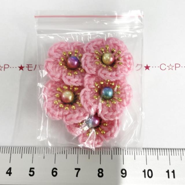 25*ハンドメイド♪梅桜のお花モチーフ 10 < ペット/手芸/園芸 25*ハンドメイド♪梅桜のお花モチーフ 10 < ペット/手芸/園芸の