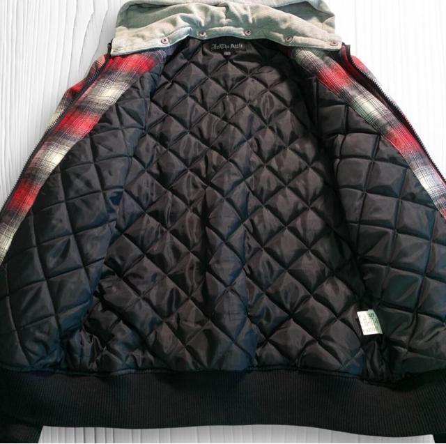 90's �u���]�� ���ȓ��� �I���u���`�F�b�N �A�E�^�[ ���B���e�[�W L�T�C�Y �W���P�b�g in the attic �� �j���t�@�b�V������ 