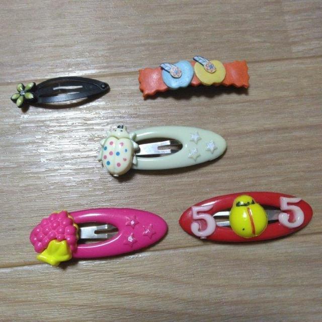 ヘアピン 5つ < キッズ/ベビー ヘアピン 5つ < キッズ/ベビーの