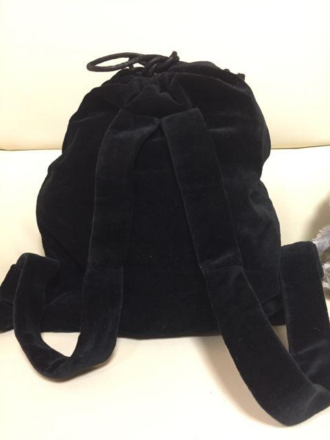 405.ハンドメイド☆黒ベロアミニリュック☆作りかけ < 女性ファッション  405.ハンドメイド☆黒ベロアミニリュック☆作りかけ < 女性ファッションの