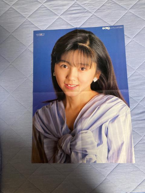 雑誌GORO付録ポスター 渡辺満里奈(両面) < タレントグッズ  雑誌GORO付録ポスター 渡辺満里奈(両面)  < タレントグッズの