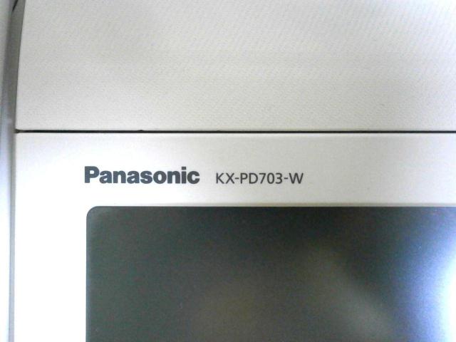 ★パナソニック デジタルコードレスFAX KX-PD703-W 中古品 < 家電/AV  ★パナソニック デジタルコードレスFAX KX-PD703-W 中古品 < 家電/AVの