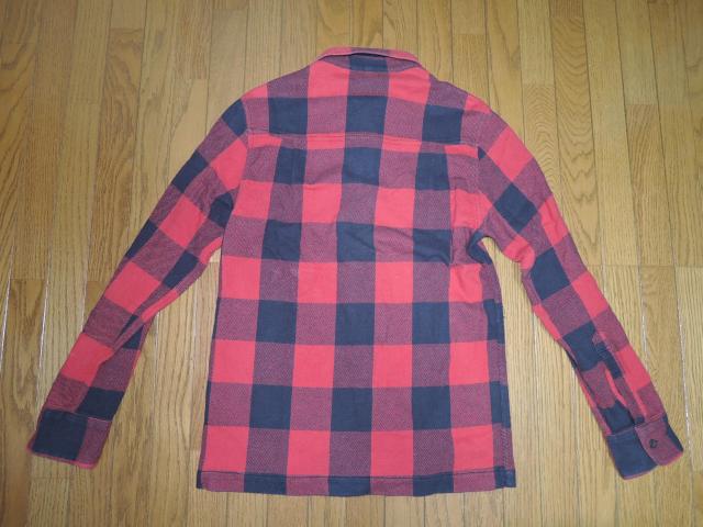 WTAPS ダブルタップス ブロックチェック ネルシャツ S 赤黒 長袖シャツ UNION L/S02 < ブランド  WTAPS ダブルタップス ブロックチェック ネルシャツ S 赤黒 長袖シャツ UNION L/S02 < ブランドの