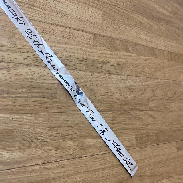 浜崎あゆみ 銀テープ バズーカ 25th 2023ライブ < タレントグッズ  浜崎あゆみ 銀テープ バズーカ 25th 2023ライブ < タレントグッズの