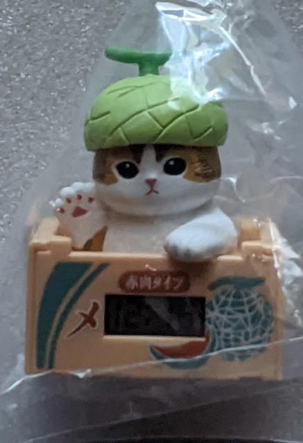 モフサンド A点セット もぎたてにゃんウォッチ(メロン)&モフサンドピースシール モフにゃん ガチャ < アニメ/コミック/キャラクター モフサンド A点セット もぎたてにゃんウォッチ(メロン)&モフサンドピースシール モフにゃん ガチャ < アニメ/コミック/キャラクターの