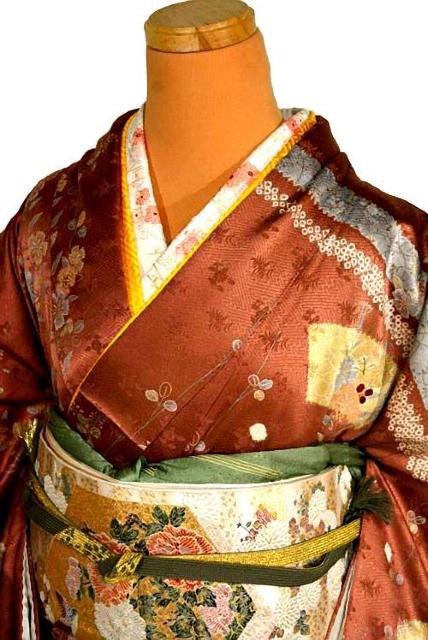 【最高峰】新品同様 金彩 金駒シシュウ シシュウ 鹿子絞り 地紙花文 訪問着 身丈170.5cm 裄丈67cm T3467 < 女性ファッション  【最高峰】新品同様 金彩 金駒シシュウ シシュウ 鹿子絞り 地紙花文 訪問着 身丈170.5cm 裄丈67cm T3467 < 女性ファッションの