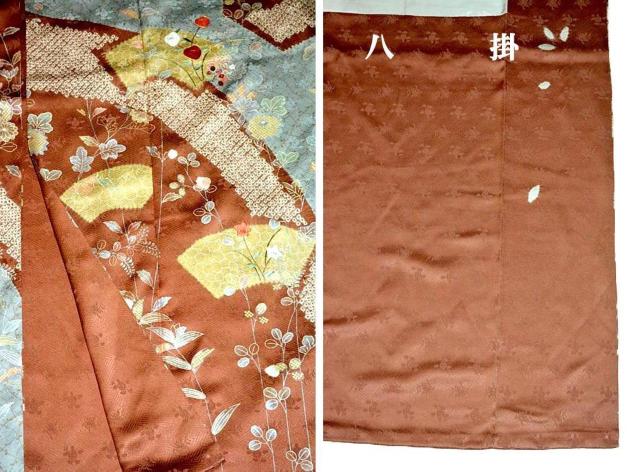 【最高峰】新品同様 金彩 金駒シシュウ シシュウ 鹿子絞り 地紙花文 訪問着 身丈170.5cm 裄丈67cm T3467 < 女性ファッション  【最高峰】新品同様 金彩 金駒シシュウ シシュウ 鹿子絞り 地紙花文 訪問着 身丈170.5cm 裄丈67cm T3467 < 女性ファッションの