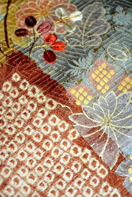 【最高峰】新品同様 金彩 金駒シシュウ シシュウ 鹿子絞り 地紙花文 訪問着 身丈170.5cm 裄丈67cm T3467 < 女性ファッション  【最高峰】新品同様 金彩 金駒シシュウ シシュウ 鹿子絞り 地紙花文 訪問着 身丈170.5cm 裄丈67cm T3467 < 女性ファッションの
