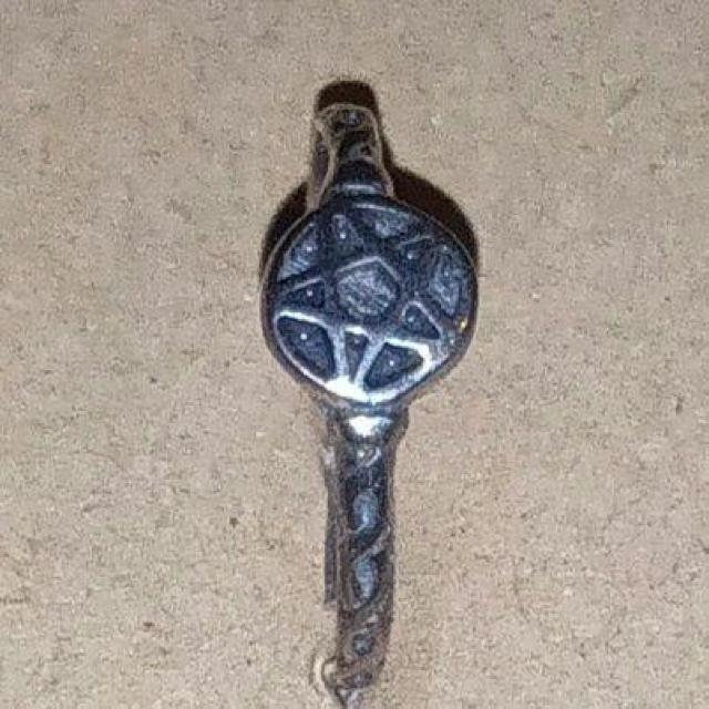 AzureGreen: Pentagram ring US size6 五芒星 < 女性アクセサリー/時計  AzureGreen: Pentagram ring US size6 五芒星 < 女性アクセサリー/時計の