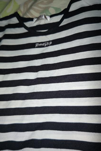 ★中古紺×白横縞Tシャツ=M < 女性ファッション  ★中古紺×白横縞Tシャツ=M < 女性ファッションの