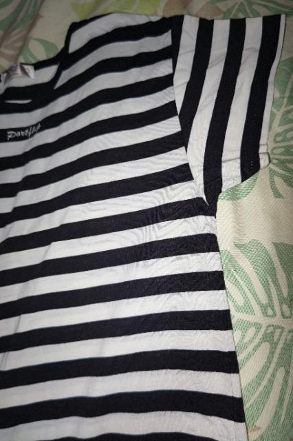 ★中古紺×白横縞Tシャツ=M < 女性ファッション  ★中古紺×白横縞Tシャツ=M < 女性ファッションの