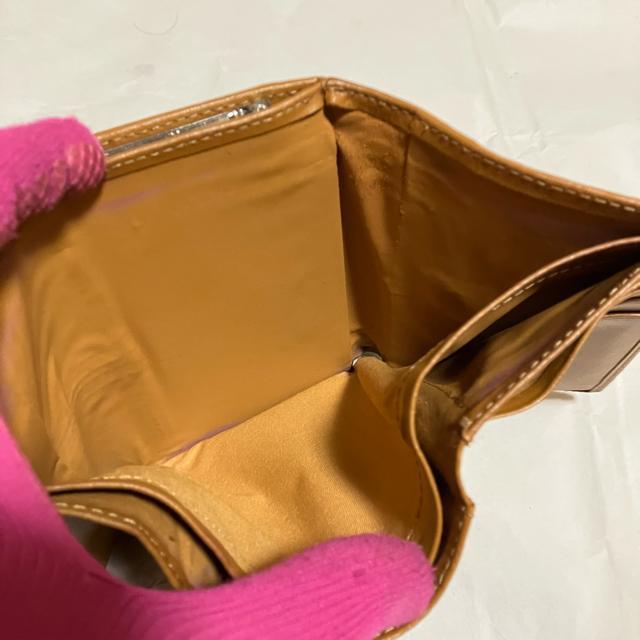 【ノーブランド扱い】 総柄 キャンバス × レザー / がま口 三つ折り財布 < 女性ファッション 【ノーブランド扱い】 総柄 キャンバス × レザー / がま口 三つ折り財布 < 女性ファッションの