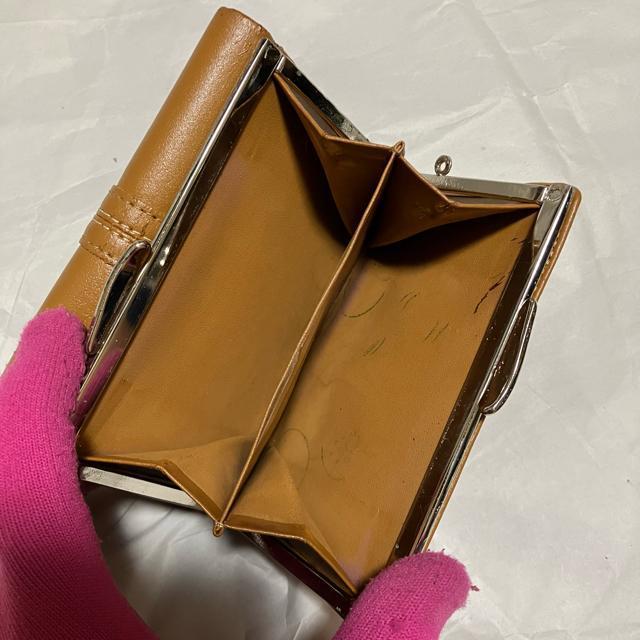 【ノーブランド扱い】 総柄 キャンバス × レザー / がま口 三つ折り財布 < 女性ファッション 【ノーブランド扱い】 総柄 キャンバス × レザー / がま口 三つ折り財布 < 女性ファッションの