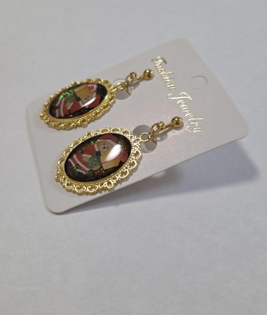 くまさんかわいいクリスマスイヤリング・ピアス★ハンドメイド くま クマ クリスマス ピアス イヤリング 熊 < 女性ファッション くまさんかわいいクリスマスイヤリング・ピアス★ハンドメイド くま クマ クリスマス ピアス イヤリング 熊 < 女性ファッションの