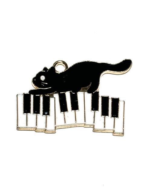1162 ピアノと猫ちゃん 1個 エナメルパーツ アクセサリーチャーム ハンドメイド材料 < ペット/手芸/園芸 1162 ピアノと猫ちゃん 1個 エナメルパーツ アクセサリーチャーム ハンドメイド材料 < ペット/手芸/園芸の