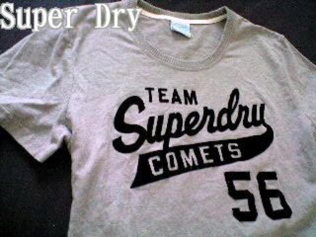 ySuper DryzX[p[hC@(ɓxȂ) Vintage AbvP TVc L/Grey  jt@bV 