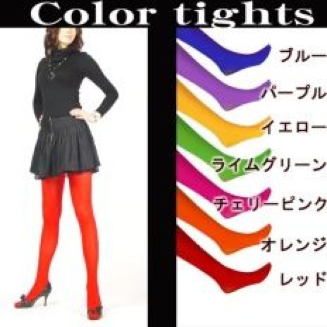 80デニール♪美脚 カラータイツ ブルー < 女性ファッション 80デニール♪美脚 カラータイツ ブルー < 女性ファッションの