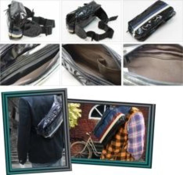 《New》収納抜群★ボディバッグ/ワンショルダーバッグ/ウエストバッグ<ネイビー> < 男性ファッション  《New》収納抜群★ボディバッグ/ワンショルダーバッグ/ウエストバッグ<ネイビー> < 男性ファッションの