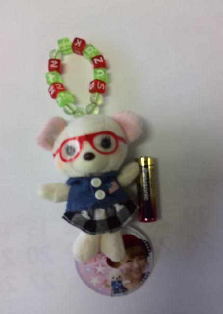 新品☆未使用♪ガーリーベア×鈴木奈々ビーズ付マスコット/キーホルダー < タレントグッズ  新品☆未使用♪ガーリーベア×鈴木奈々ビーズ付マスコット/キーホルダー  < タレントグッズの