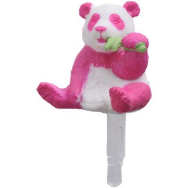 【パンダ】スマホ.音楽プレーヤーに♪イヤホンジャック マゼンタ < 家電/AV  【パンダ】スマホ.音楽プレーヤーに♪イヤホンジャック マゼンタ < 家電/AVの