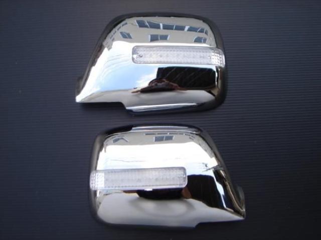 クロームメッキLEDミラーカバー ランドクルーザー 80系 2色発光 < 自動車/バイク クロームメッキLEDミラーカバー ランドクルーザー 80系 2色発光 < 自動車/バイク