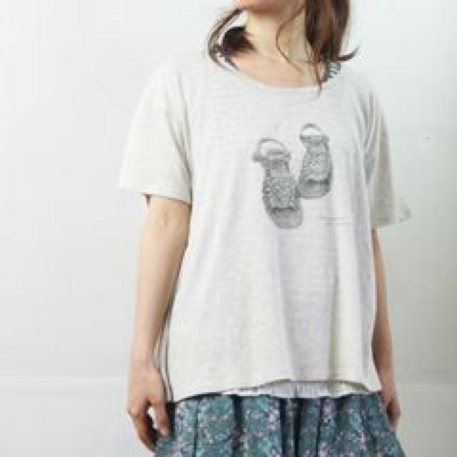 Sun valleyサンバレーやわらか天竺コットンゆったり半袖Tシャツ < 女性ファッション  Sun valleyサンバレーやわらか天竺コットンゆったり半袖Tシャツ  < 女性ファッションの
