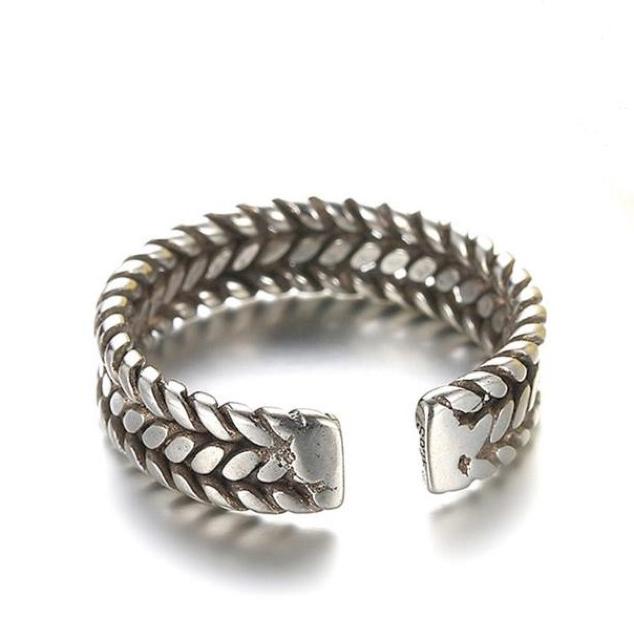 S925シルバー 小麦3ロープリング < 女性アクセサリー/時計 S925シルバー 小麦3ロープリング < 女性アクセサリー/時計の