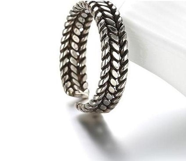 S925シルバー 小麦3ロープリング < 女性アクセサリー/時計 S925シルバー 小麦3ロープリング < 女性アクセサリー/時計の