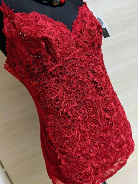 salute/サルート/店舗限定/19G/世界遺産/バチカン市国/キャミソール/M/赤/RE < 女性ファッション salute/サルート/店舗限定/19G/世界遺産/バチカン市国/キャミソール/M/赤/RE < 女性ファッションの