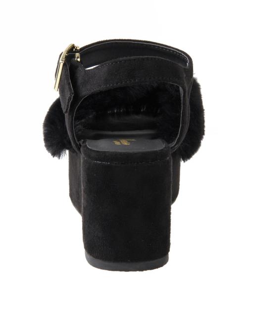 新品☆イング*ファーWベルトウェッジサンダル < ブランド  新品☆イング*ファーWベルトウェッジサンダル < ブランドの