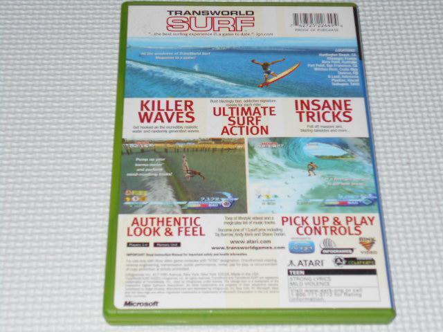 xboxTRANSWORLD SURF COŁtEtE\tgt  Q[{/\tg 