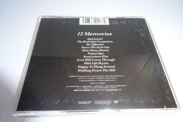 CD★帯付★トラヴィス★12 Memories★Travis★2枚同梱270円 < CD/DVD/ビデオ  CD★帯付★トラヴィス★12 Memories★Travis★2枚同梱270円 < CD/DVD/ビデオの