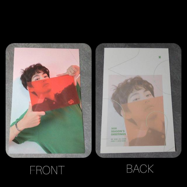 【完全限定品】「BTS 2020 SEASON'S GREETINGS」4点 V【公式商品】 < タレントグッズ  【完全限定品】「BTS 2020 SEASON'S GREETINGS」4点 V【公式商品】 < タレントグッズの